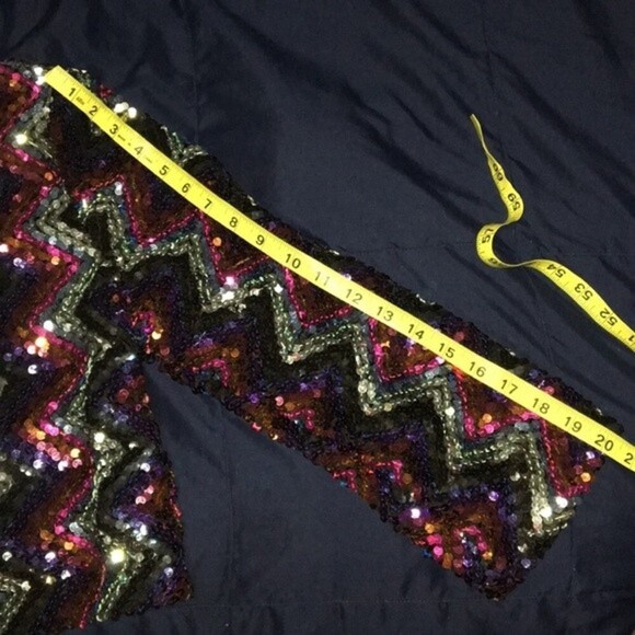 Vintage Therese Ahrens Sequin jacket Sz medium - Picture 9 of 9